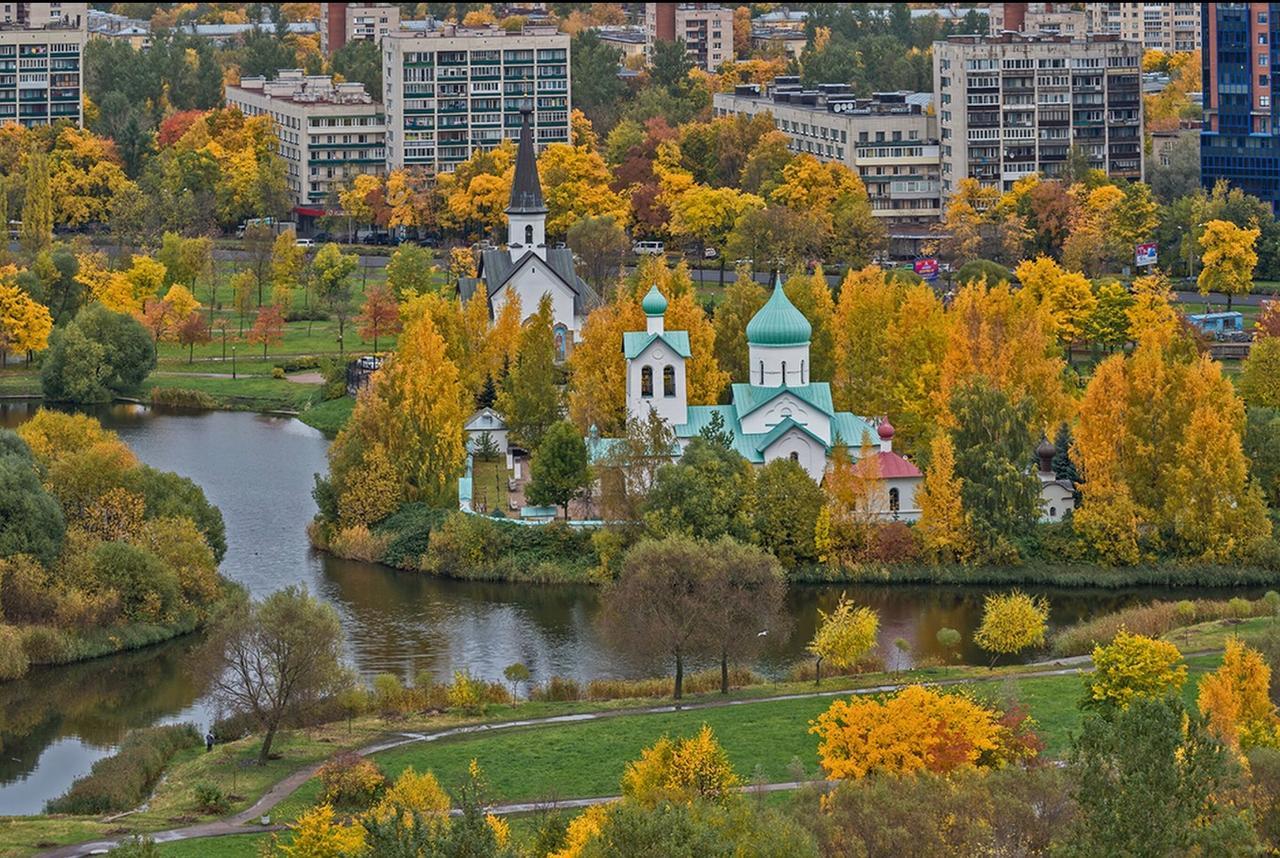 City Park Apartments Sint-Petersburg Buitenkant foto